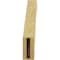 Ekena Millwork 3-inch W x 18-inch D x 18-inch H Balboa Rough Cedar Woodgrain TimberThane Knee Brace, Primed BRCUR03X18X18BOARCPR - alternate 4